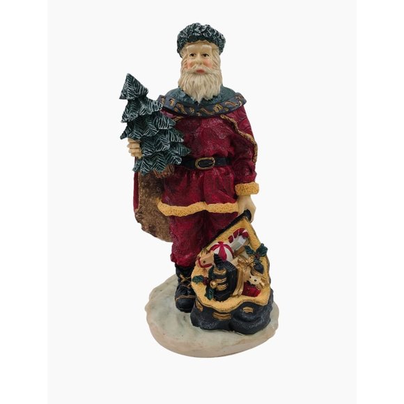 Windsor Collection Santa Collectible Victorian Christmas Bag Of Toys Figurine - Picture 1 of 8